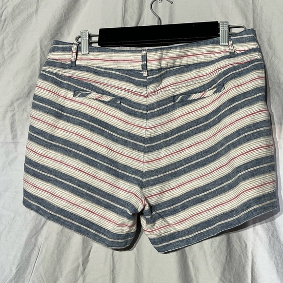 Kenar striped linen shorts - Picture 2 of 4